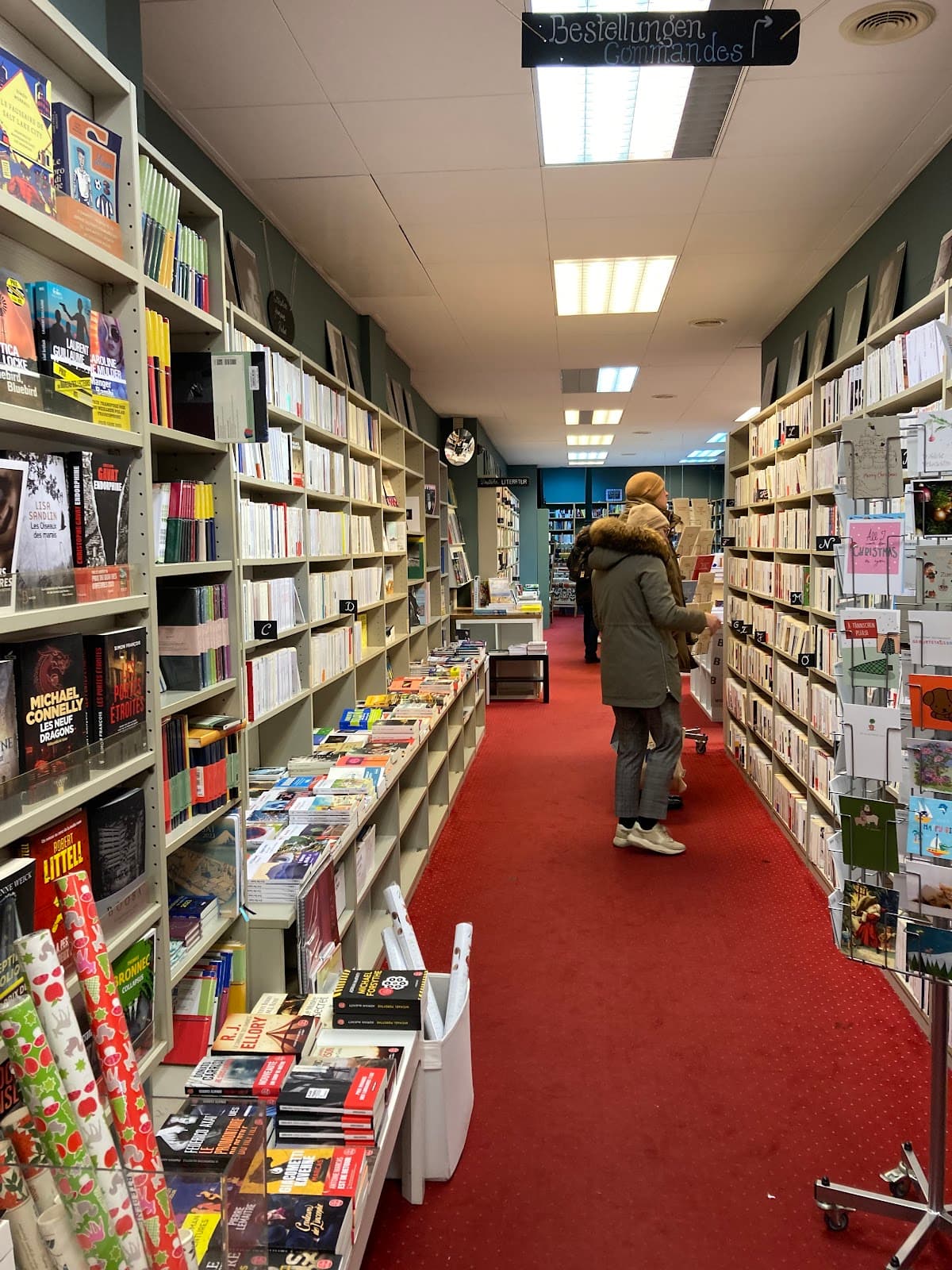 Librairie Alinéa — rayons